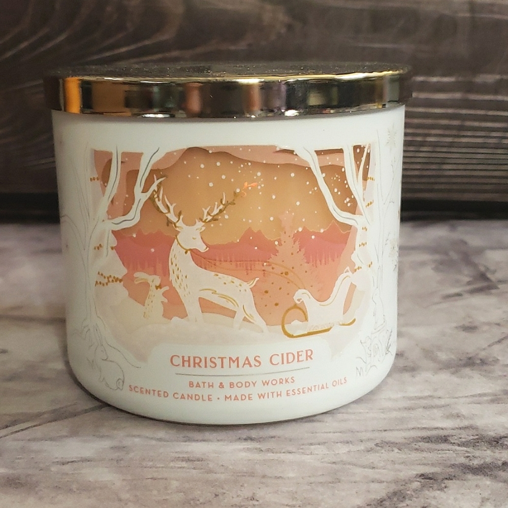 Christmas cider 3 wick